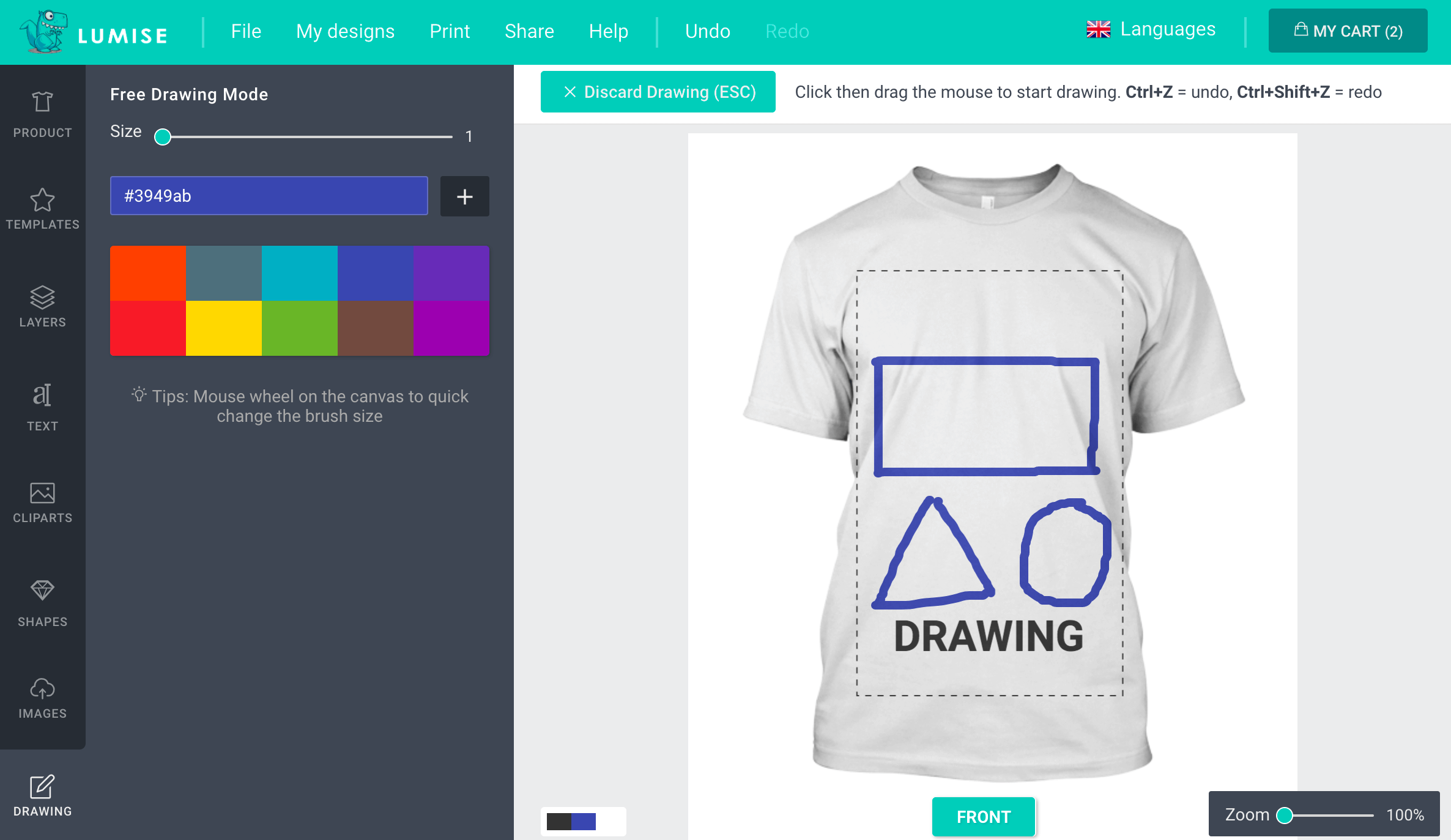T shirt design tool html5 tutorial pdf